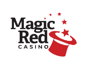 Magic red casino logo